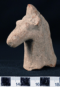 Thumbnail of Horse Head Figurine (1926.02.0017)