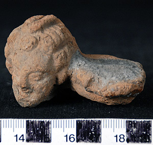 Thumbnail of Votive Figure Fragment: Human Head (1926.02.0019)