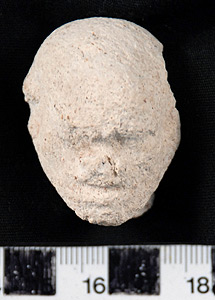 Thumbnail of Votive Figure Fragment: Male Head (1926.02.0023)