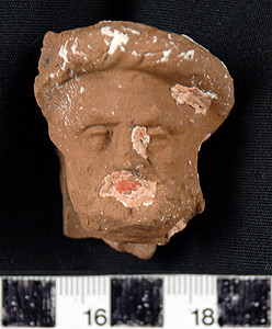 Thumbnail of Votive Figurine Fragment: Male Head (1926.02.0093)
