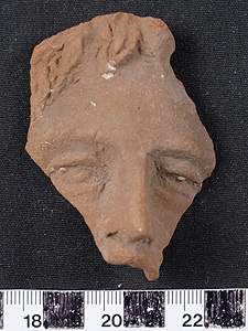 Thumbnail of Votive Figure Fragment: Head (1926.02.0099)