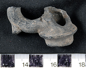 Thumbnail of Rim and Handle Sherd (1926.02.0180)