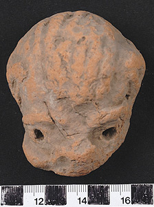 Thumbnail of Votive Figure Fragment: Head (1926.02.0190)
