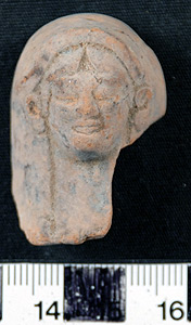 Thumbnail of Votive Figurine Fragment: Head  (1926.02.0199)