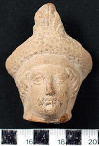 Thumbnail of Figurine Fragment: Head (1929.04.0001)