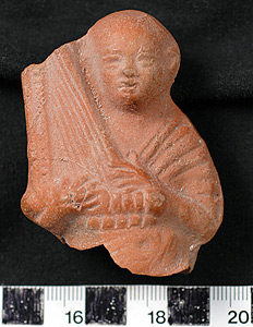 Thumbnail of Figurine Fragment: Head and Torso (1948.01.0073)