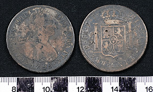 Thumbnail of Coin: Viceroyalty of New Spain Territory (1965.01.0005)