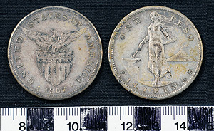 Thumbnail of Coin: Philippines U.S. Territory, 1 Peso (1965.01.0020)