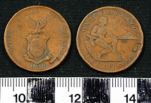 Thumbnail of Coin: U.S. Commonwealth of Philippines, 1 Centavo (1965.01.0025)
