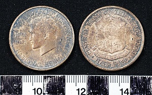 Thumbnail of Coin: Republic of the Philippines, 1/2 Peso (1965.01.0036)