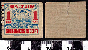 Thumbnail of Tax Token: Ohio Pre-Paid Sales Tax Consumer