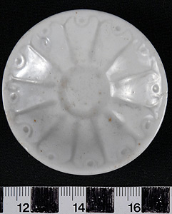 Thumbnail of Toy Tea Service - Saucer (1975.08.0015Q)