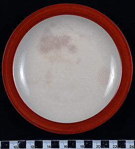 Thumbnail of Commemorative Dessert Plate for the  XVIII Summer Olympics in Tokyo (1977.01.0328C)