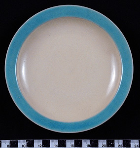 Thumbnail of Commemorative Dessert Plate for the  XVIII Summer Olympics in Tokyo (1977.01.0328D)