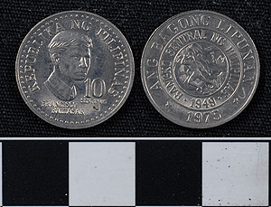Thumbnail of Coin: Republic of the Philippines, 10 Sentimos (1977.10.0023)