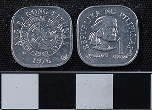 Thumbnail of Coin: Republic of the Philippines, 1 Sentimo (1977.10.0030)
