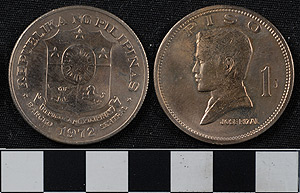 Thumbnail of Coin: Republic of the Philippines, 1 Piso (1977.10.0036)