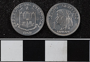 Thumbnail of Coin: Republic of the Philippines, 1 Sentimo (1977.10.0040)