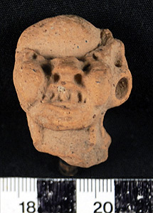 Thumbnail of Figurine Fragment: Head and Neck (1983.06.0002)