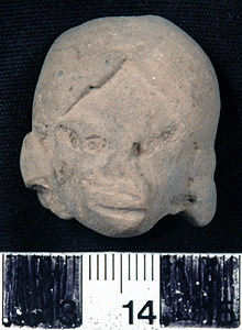 Thumbnail of Figurine Fragment: Head (1983.06.0030)