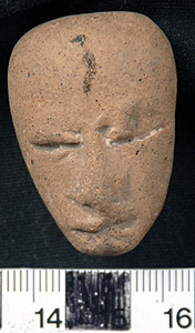 Thumbnail of Figurine Fragment: Head (1983.06.0032)