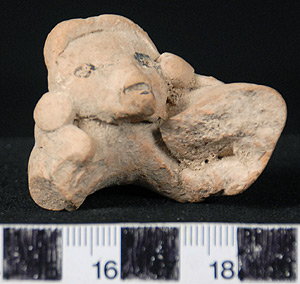Thumbnail of Figurine Fragment: Head and Partial Torso (1983.06.0042)