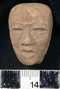 Thumbnail of Figurine Fragment: Head (1983.06.0049)