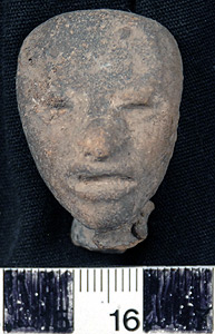 Thumbnail of Figurine Fragment: Head (1983.06.0056)