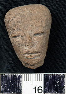 Thumbnail of Figurine Fragment: Head (1983.06.0057)