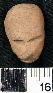 Thumbnail of Figurine Fragment: Head (1983.06.0058)