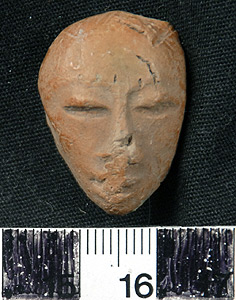 Thumbnail of Figurine Fragment: Head (1983.06.0060)