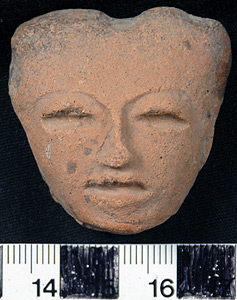 Thumbnail of Figurine Fragment: Head (1983.06.0068)