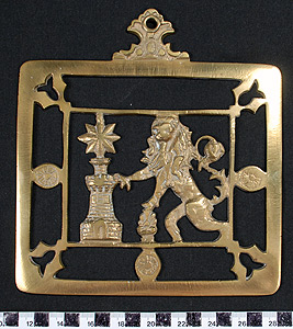 Thumbnail of Rabbi’s Study Lamp Decoration, Shabbat Candelabra (1996.04.0004I)