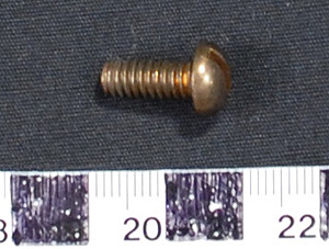 Thumbnail of Rabbi’s Study Lamp, Shabbat Candelabra: Screw (1996.04.0004L)