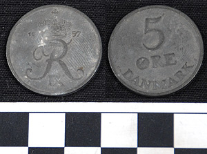 Thumbnail of Coin: Denmark: 5 O/re (2007.06.0009)