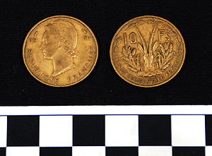 Thumbnail of Coin: Afrique Occidentale Francaise: 10 Francs (2007.06.0023)