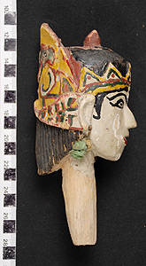 Thumbnail of Wayang Golek Puppets: Puppet Head (2007.08.0032AA)