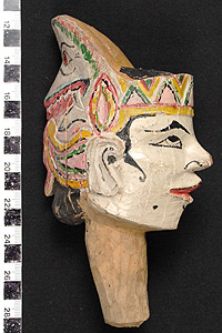 Thumbnail of Wayang Golek Puppets: Puppet Head (2007.08.0032N)
