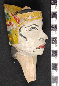 Thumbnail of Wayang Golek Puppets: Puppet Head (2007.08.0032S)