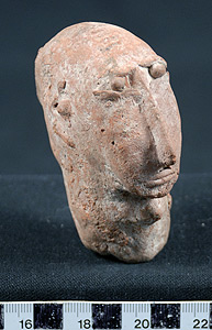 Thumbnail of Figurine Fragment: Male Head (2007.08.0043)