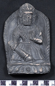 Thumbnail of Votive Tablet or Figurine: Hindu God (2007.08.0044)