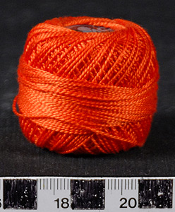 Thumbnail of Perle Cotton Spool, Skein (2007.11.0006G)