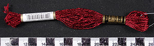 Thumbnail of Rayon Skein: Dark Red (2007.11.0011A)
