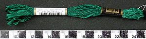 Thumbnail of Rayon Skein: Dark Green  (2007.11.0011F)