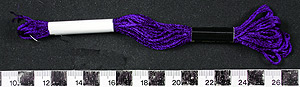 Thumbnail of Rayon Skein: Dark Blue (2007.11.0011H)