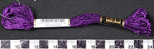 Thumbnail of Rayon Skein: Purple (2007.11.0011L)