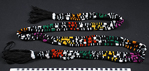 Thumbnail of Raw Material: Tie-Dyed Mercerized Cotton (2007.11.0017)