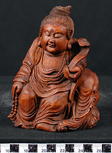 Thumbnail of Figurine: P’u-hsien (Samantabhadra), Patron God of Mt. Omi, China (2007.12.0008)