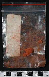 Thumbnail of Raw Material: Puca Allpa, Red Pigment (2008.03.0040)
