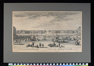Thumbnail of Engraving Print: View of the Stables of Versailles ()